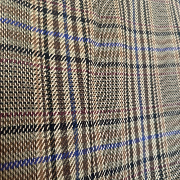 Gianni Sport Vintage Plaid Blazer - Brown and Blue - Picture 8 of 8
